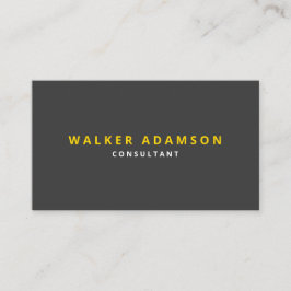 Professionell Luxury Guld & Matte Black Visitkort