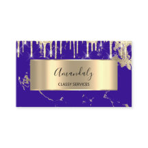 Professionell Luxury Guld Royal Marble Royal Blue