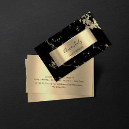 Professionell Luxury Guld Royal Marble Visitkort