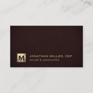 Professionell Luxury Initial Logotyp Visitkort