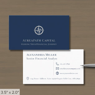 Professionell Luxury Logotyp Visitkort