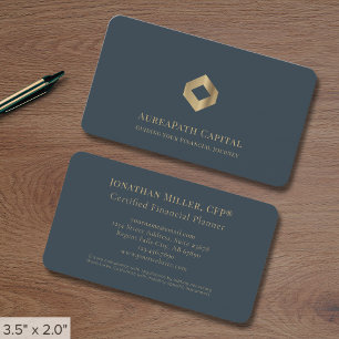 Professionell Luxury Logotyp Visitkort