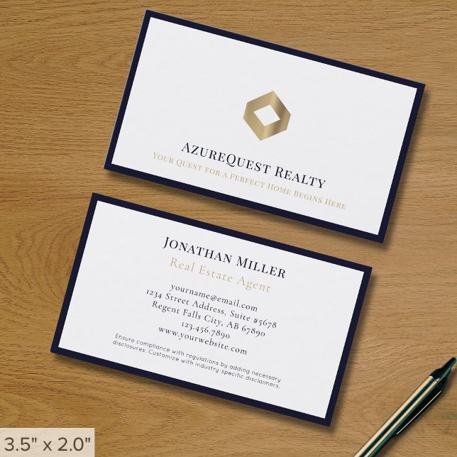 Professionell Luxury Logotyp Visitkort (Skapare uppladdad)