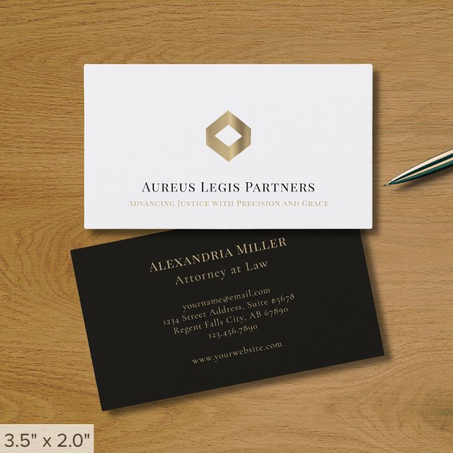 Professionell Luxury Logotyp Visitkort (Skapare uppladdad)