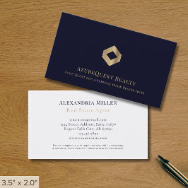Professionell Luxury Logotyp Visitkort