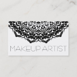 Professionell Makeup Artist, Affärskort Visitkort