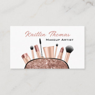 Professionell Makeup Artist Beauty Visitkort