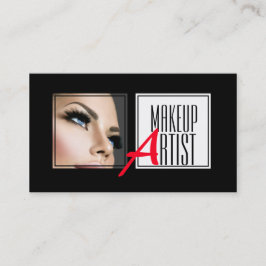 Professionell Makeup Artist, Beauty Visitkort