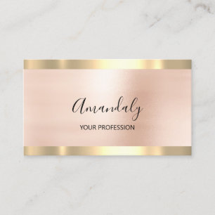 Professionell Makeup Artist Esthetician Lash Visitkort