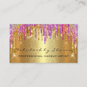 Professionell Makeup Artist Event Bröllopsfixaren Visitkort