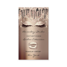 Professionell Makeup Artist Eyelash Ro Guld