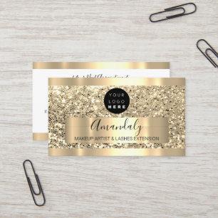 Professionell Makeup Artist Lash Anpassningsbar Lo Visitkort