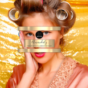 Professionell Makeup Artist Lash Anpassningsbar Lo Visitkort