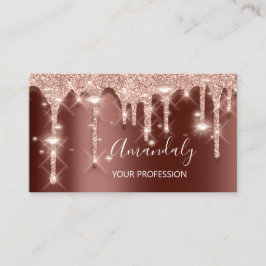 Professionell Makeup Artist Lash Ro Futuristiska Visitkort