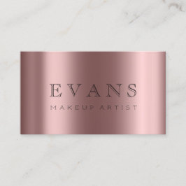 Professionell Makeup Artist Ro avtalskort Tidsbeställning Kort