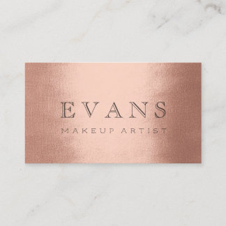 Professionell Makeup Artist Ro Möte Tidsbeställning Kort