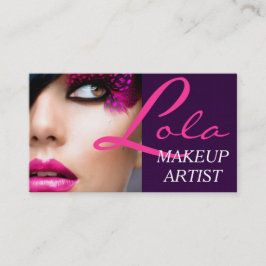 Professionell Makeup-artistkort Visitkort