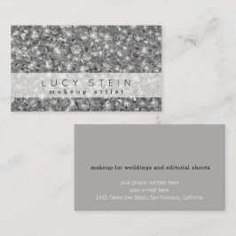 Professionell Makeup Beauty Chic Diamonds Visitkort