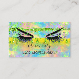 Professionell Makeup Eyelash Microblade Princess Visitkort