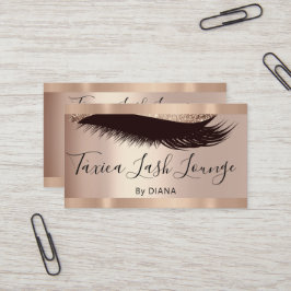 Professionell Makeup Eyelash Ro Glitter QRCODE Visitkort