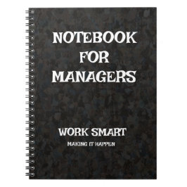 Professionell Manager Anteckningsbok