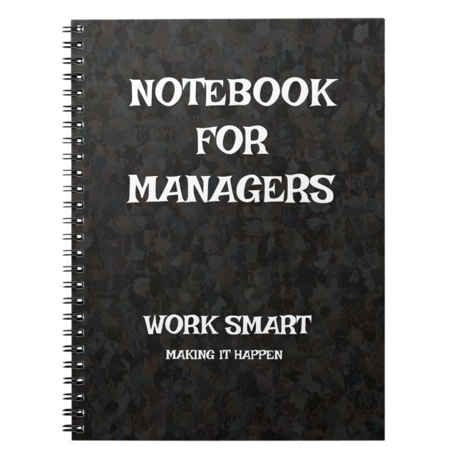 Professionell Manager Anteckningsbok (Framsidan)