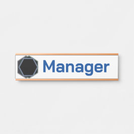 Professionell Manager Namn bricka