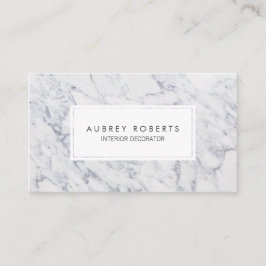 Professionell Marble Mönster Modern Elegant Design Visitkort