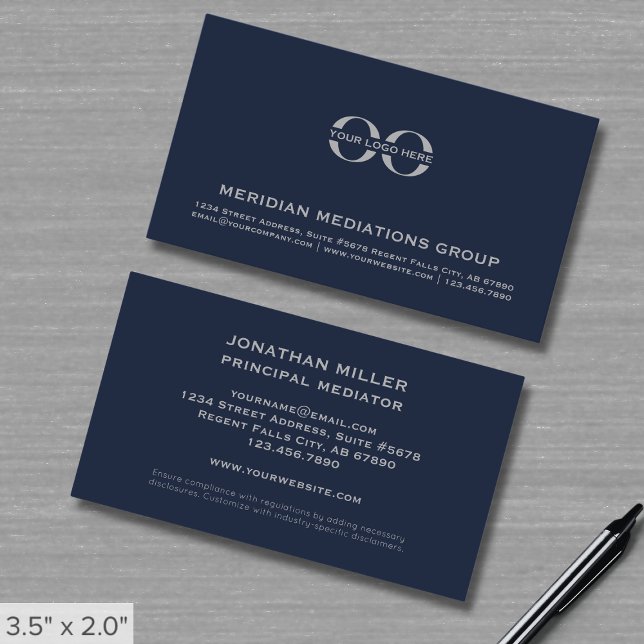 Professionell Mediation Services Visitkort (Skapare uppladdad)