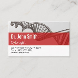 Professionell Medical Science DNA Strand Appointme Tidsbeställning Kort