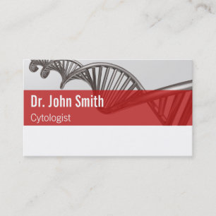Professionell Medical Science DNA Strand Visitkort