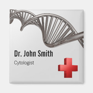 Professionell Medicinsk 3D- symbol Kor DNA Magnet