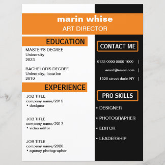 Professionell - meritlista, mall