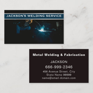 Professionell Metall Svetsningskontraktor Visitkort