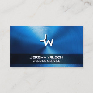 Professionell Metall Welder Construction Handyman Visitkort