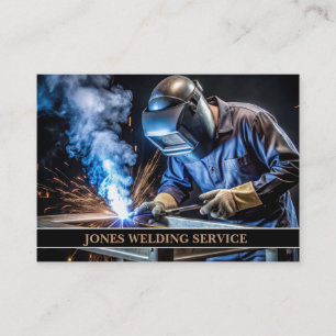 Professionell Metall Welder Fabrication ConTRAP Visitkort