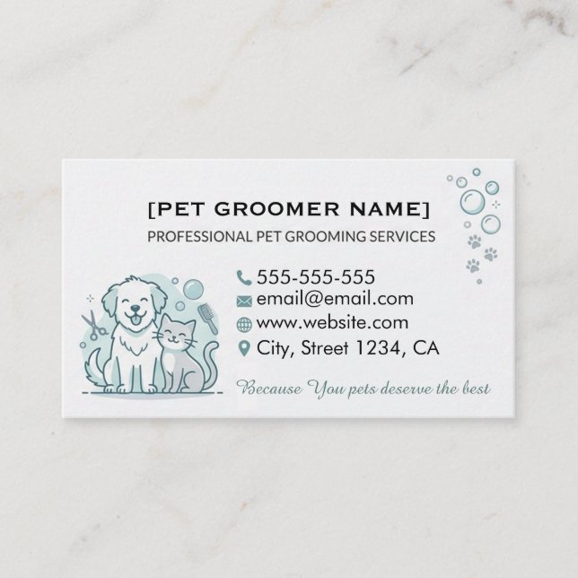 Professionell minimalist affärsidentitetskort för  visitkort (Framsida)