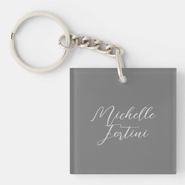Professionell minimalist modern handstil namn (Framsidan)