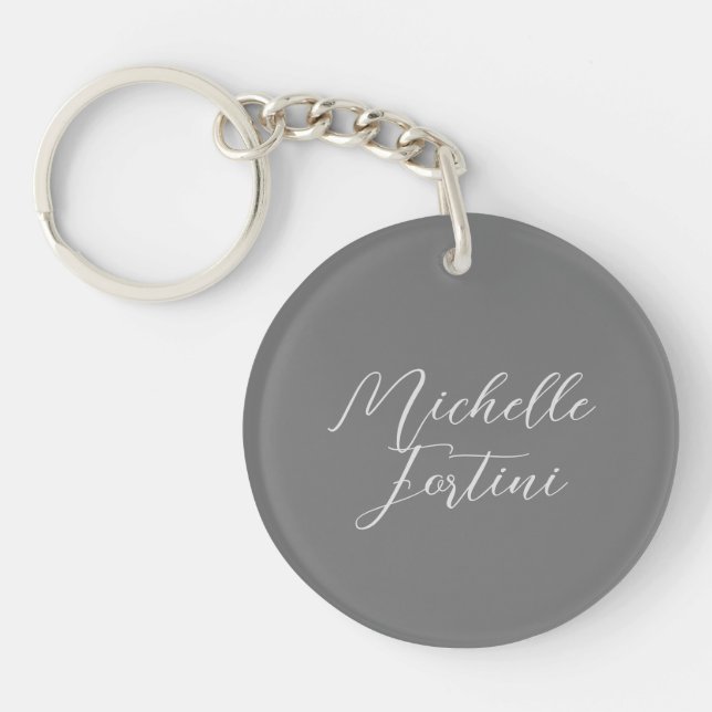 Professionell minimalist modern handstil namn (Framsidan)