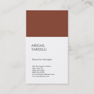 Professionell minimalist modern visitkort
