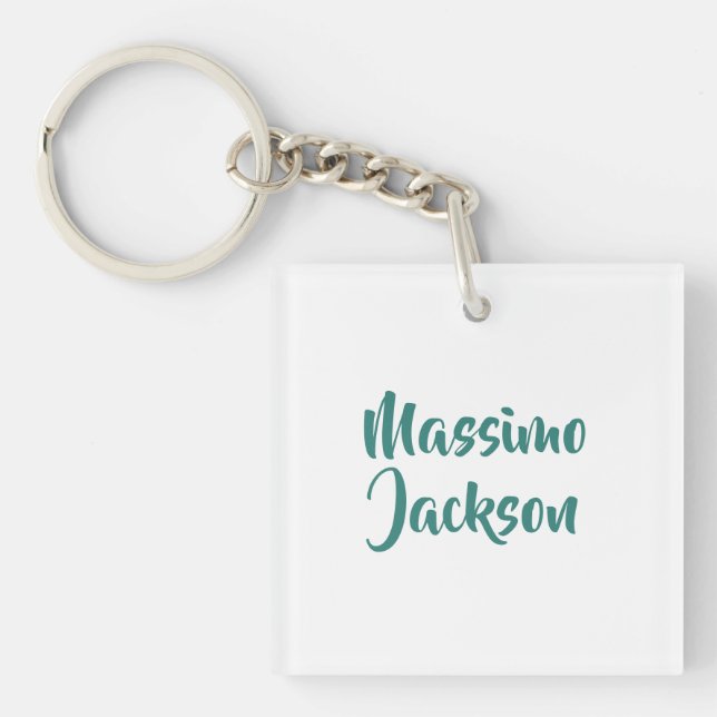 Professionell minimalistisk anpassad namn (Framsidan)