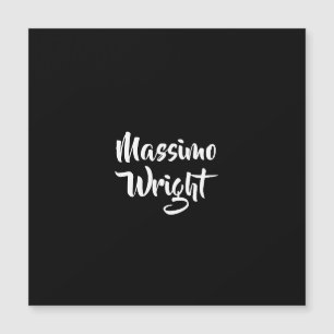 Professionell minimalistisk anpassad namn