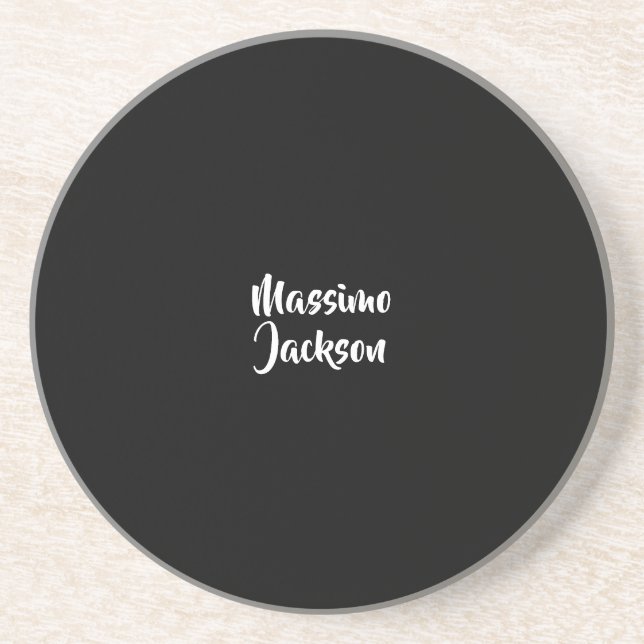Professionell minimalistisk anpassad namn underlägg (Framsidan)