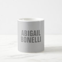 Professionell minimalistisk djärv modern grått nam