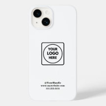 Professionell minimalistisk logotyp branding iPhon