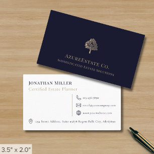 Professionell Minimalistisk lyx Visitkort