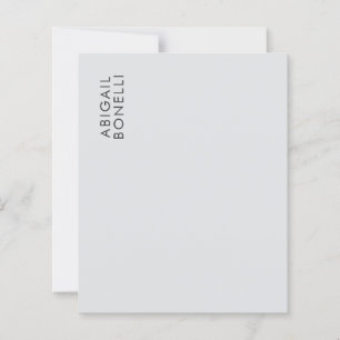 Professionell minimalistisk modern enkel egen namn