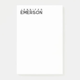 Professionell minimalistisk modern enkel post-it block