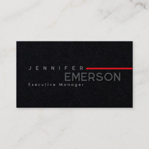 Professionell minimalistisk modern enkel premium s visitkort