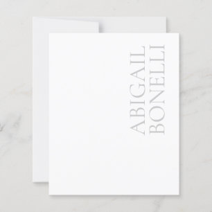 Professionell minimalistisk modern fet grå röd vit